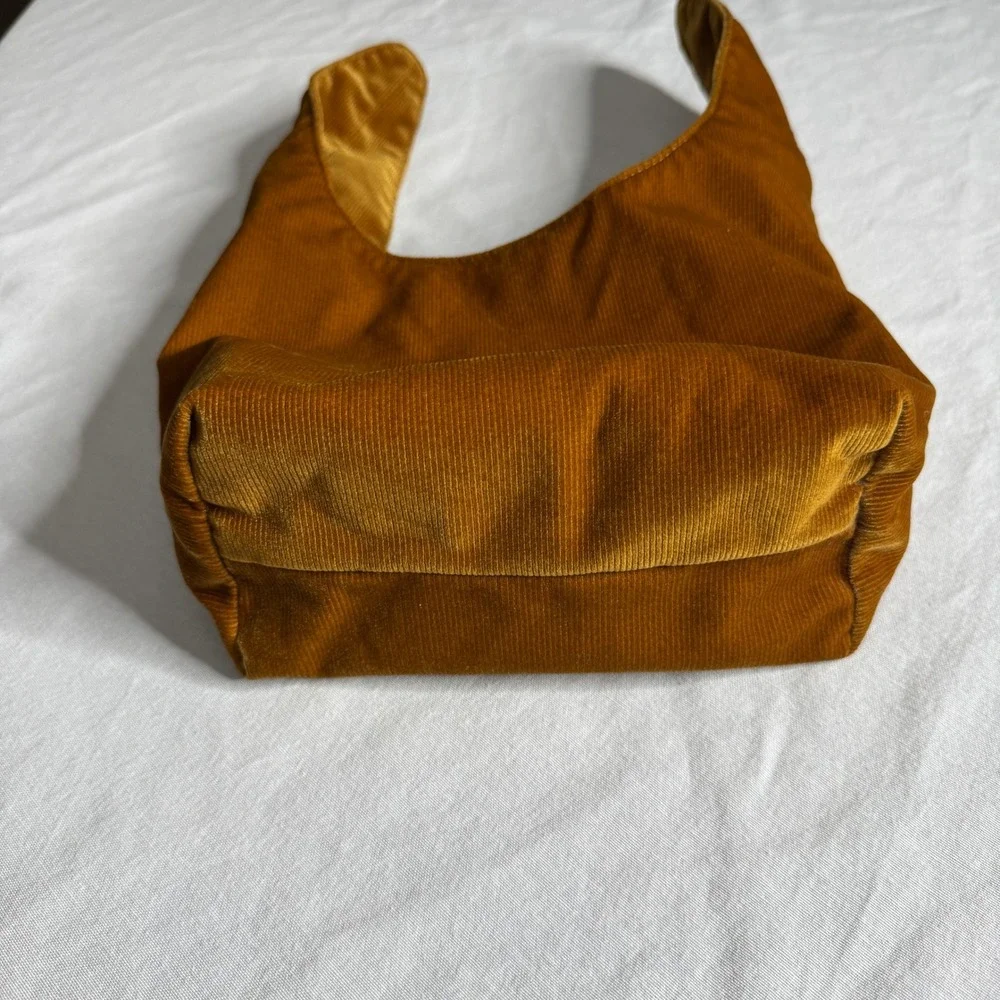 Merit The Signature Pinwale Top Knot Corduroy Makeup Bag Hobo Mini Minimalist